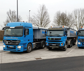 Donauasphalt-Bau-Fahrzeuge